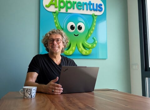 Gaëtan Deremince, CEO of Apprentus